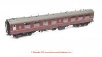 7P-001-709 Dapol BR Mk1 Corridor Second Coach SK number E24218 in BR Maroon
